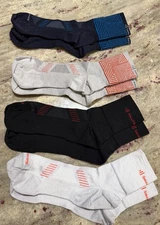 New Lot-4 Pairs Men's Smartwool Wool Cycling Bike Socks XL 12-14.5 Discontinued