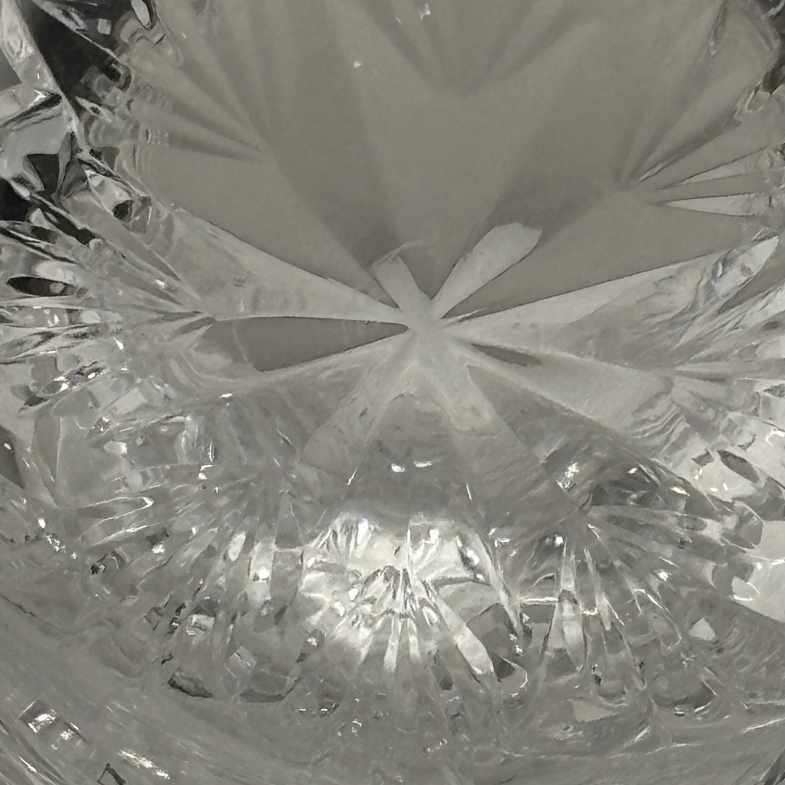 St. Louis Crystal Florence Double Old Fashion Glass Pineapple set of 2