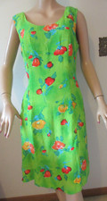 Vintage Chatcarel Sundress Peek-a-Boo Back Women's US 12~CAN 14