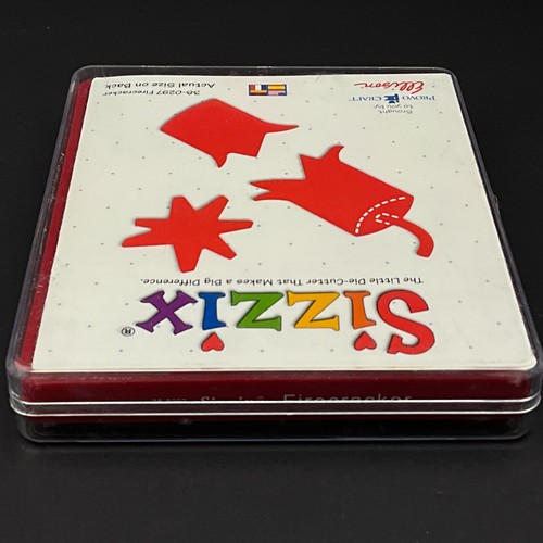 Sizzix Large Red Die Cut Firecracker Embellishment Scrapbooking 38-0297 NEW - Picture 3 of 3