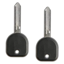 2 Replacement For GM Transponder Ignition Key Blank B115-PT Aftermarket