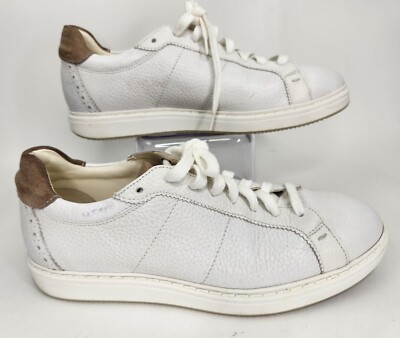 Massimo Dutti Sneakers Men's Size 8.5 (EUR 41) Color White Leather