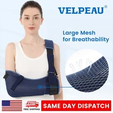VELPEAU Medical Arm Sling Immobilizer - , Rotator Cuff, Elbow Support Brace
