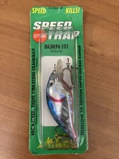 Pre-Rapala Luhr Jensen 1/8oz Speed Trap Vintage NIB Fishing Lure Brilliant Blue