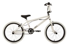 BMX Freestyle 20" Kinderfahrrad Fatt Weiss 4 Pegs 360 Grad Rotor 602B