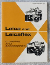 LEICA LEICAFLEX Cameras and Accessories catalog no. 41 1968 pb