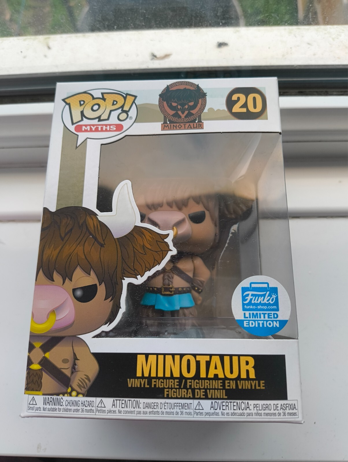 Funko Pop! Figura Mitos - Minotauro #20 Edición Limitada