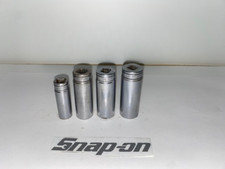 Snap-on 4pcs 38 Drive 6-point Sae Flank Drive Deep Sockets Snap-on 4pcs 38 Drive 6-point Sae Flank Drive Deep Sockets