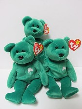 Ty Beanie Baby Erin SAINT PATRICK'S New Face Bear PRISTINE Brand New w/Mint Tags