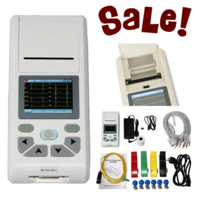 CON-TEC Touchscreen 12-Kanal EKG & EKG Maschine Elektrokardiograph EKG90A