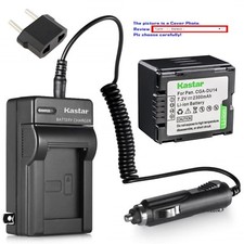 Kastar Battery Travel Charger for HITACHI DZ-BP14S DZ-BP7S DZ-BP21S and CGA-DU14