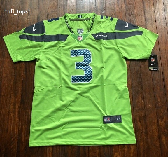 lime green russell wilson jersey