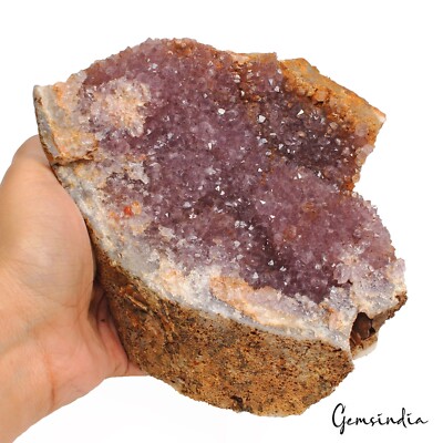 1.2 Kilo Natural Amethyst Healing Druzy Uncut Cluster Geode Gems From Uruguay
