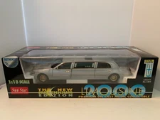 Sun Star Model 1:18 Scale -2000 Lincoln No.1265 Limousine The New Millennium...