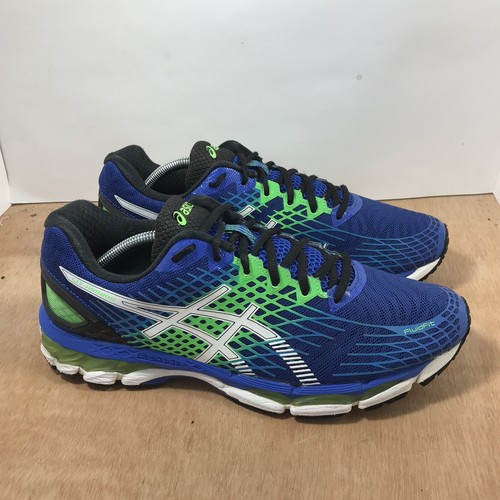 Asics Mens Gel Nimbus 17 T507N Blue Running Shoes Sneakers Size 11 | eBay