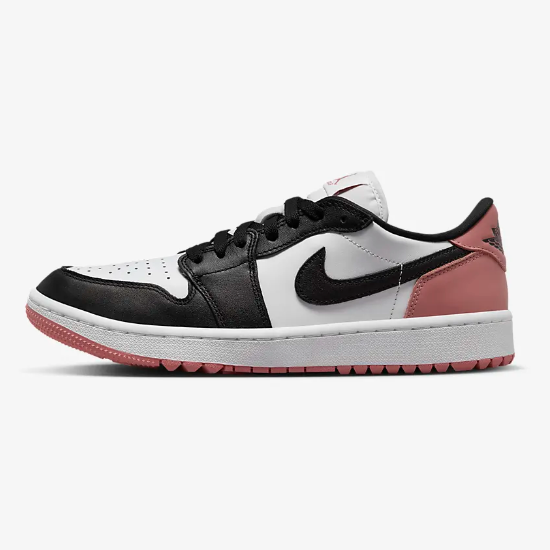 Nike Air Jordan 1 Low G Shoes 'White/Rust Pink' (DD9315-106