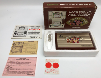 Donkey Kong II JR-55 1983 Nintendo Game and Watch Multi Screen