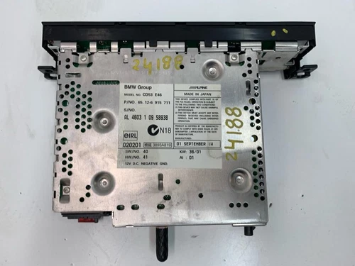 65126915711 Sistema Audio/Radio Cd para BMW SERIE 3 COUPE (E46) 325 Ci 2 510164 - Imagen 3 de 23