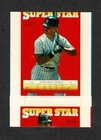 1988 Topps Yankees' Don Mattingly Sticker Press Work-Up, Garbage Pail Back