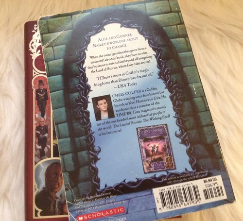 The Land of Stories A Grimm Warning Book 3 signed Chris Colfer bonus book 1 - Picture 6 of 7