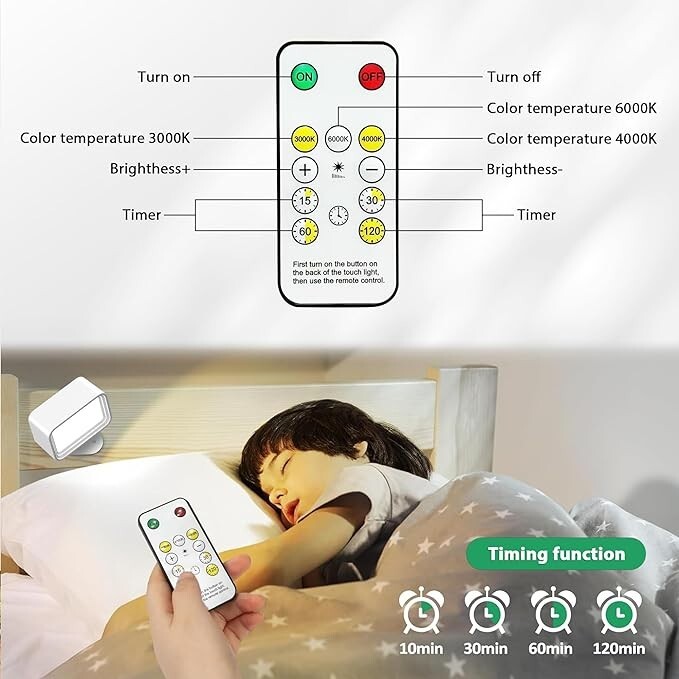 LED Wall Sconce Light Rechargeable Wall Lights