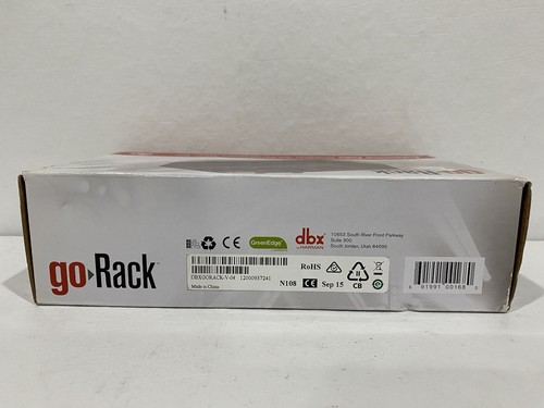 DBX Go-Rack Portable Performance Processor - Feedback, Compressor, Sub Synth, EQ - Picture 4 of 4