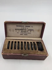 Nehring’s Series 11 Set Of 8 Supplemental Lenses 1906 With Original Case