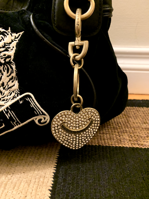 Vintage Juicy Couture Daydreamer Bag Purse Scottie Dog Black