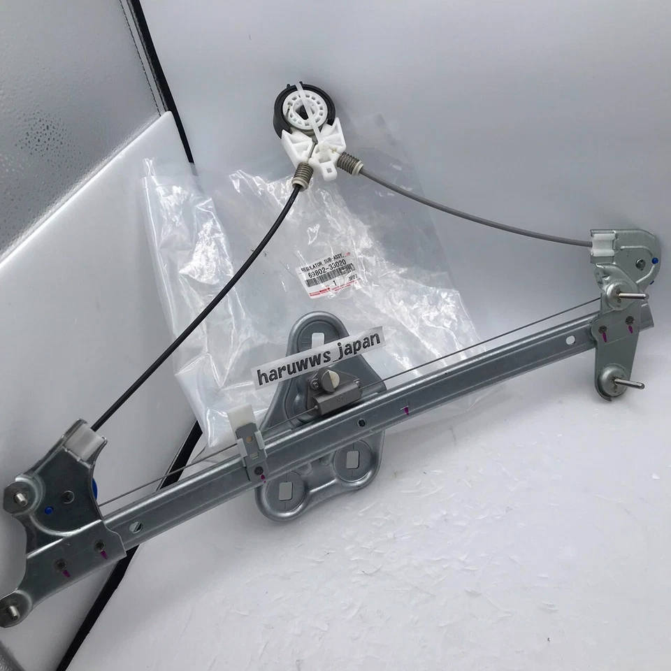 Genuine Toyota 96-01 Windom Lexus 97-01 ES300 Left Front Door Window Regulator - Image 2 of 4