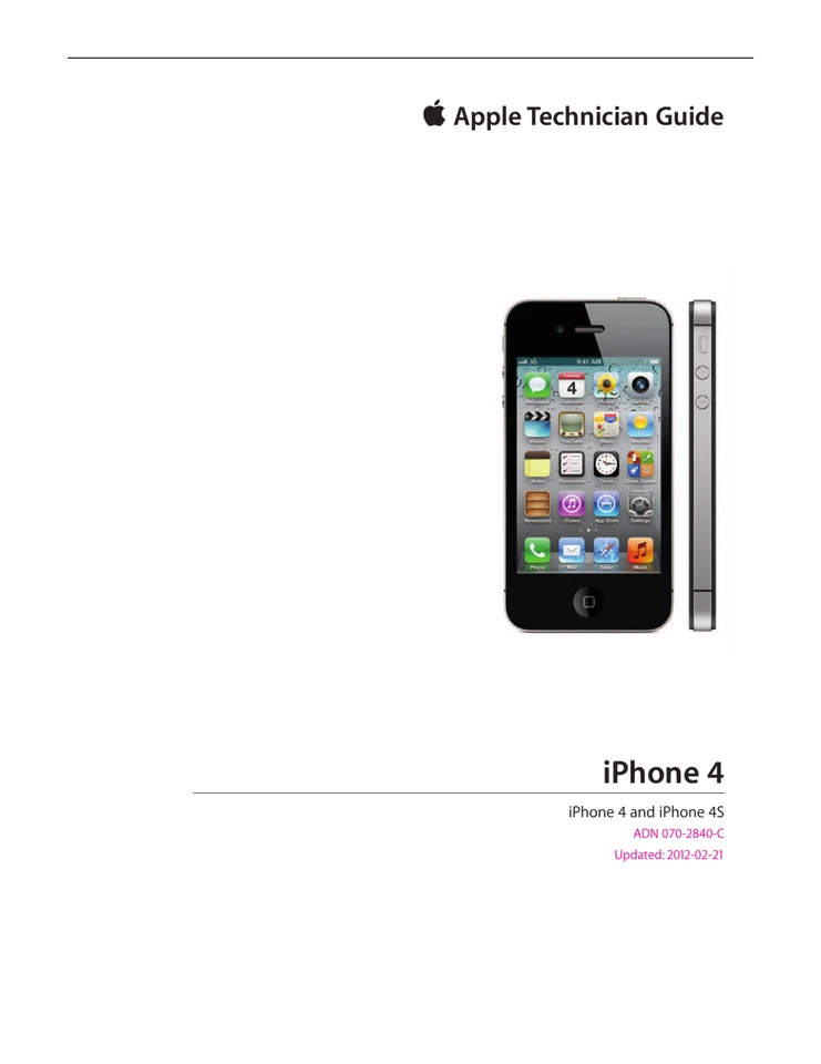 Lot of 19 Apple iPhone Technician Guide Service Manuals - Image 4 of 4