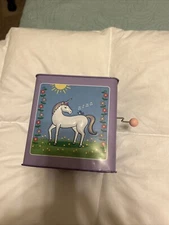 Jack Rabbit Creations Star The Unicorn Jack In The Box Kids Toy Gift Horse Retro