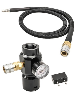 #ad Paintball HPA Tank Pressure Regulator 0 130PSI Output 1500PSI Input Fast Refresh $82.27