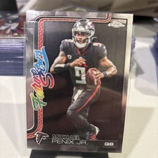 2025 Topps Chrome Football Michael Penix Jr. Future Stars Atlanta Falcons #FS-19