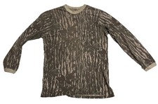 Vintage Realtree Camo Long Sleeve Pocket T-Shirt Size Medium No Tag