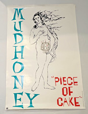 Mudhoney Piece of Cake Promo Poster 24” x 36” Vintage 1992