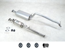 Auspuff SET Neu für Ford Ranger 2.2 TDCI ab 04/11 Partikelfilter Endtopf Anbaut.