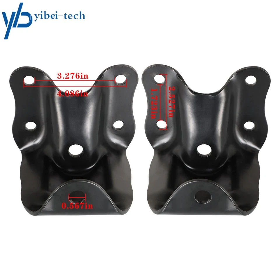 Kit de soporte y grillete de suspensión de resorte de hoja trasera para Ford Ranger 722-001 722-010 Foto 2 de 4