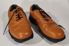 FootJoy FJ Contour "Bearz" Embroidered Men's 10.5 XW Golf Shoes Spiked Brown