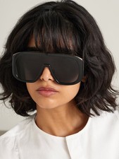 NWT Dior DiorGraphique M2U 134MM Shield Sungl...