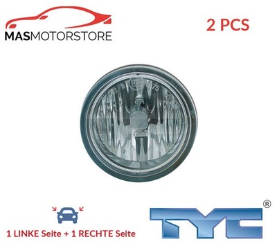 NEBELSCHEINWERFER PAAR SET TYC 19-0251-05-2 2PCS I NEU OE QUALITÄT