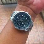 RARE Orient King Master GMT Worldtimer Automatic FA02-C6CA Black Vintage Watch