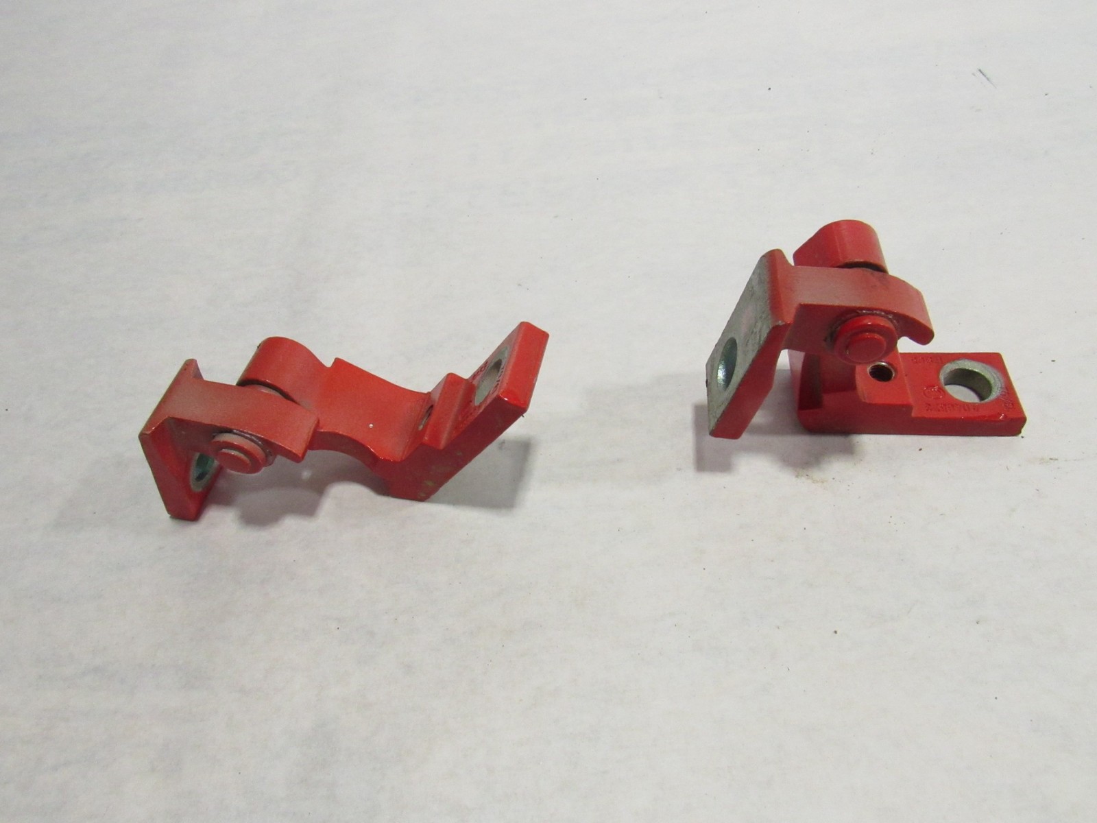 15-19 Ferrari 488 Spider 2017 Front Left Driver Door Hinge Hinges Set 2 PCS ;@2