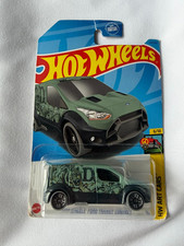 HOT WHEELS Ford Transit Connect Green 64/250 Art Cars 6/10 Long 2023