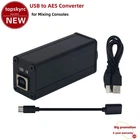 USB Audio Interface USB to AES Converter for Mixing Consoles