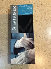 Vintage Women's Isotoner Stretch Black Unlined Driving Gloves One-Size NIB