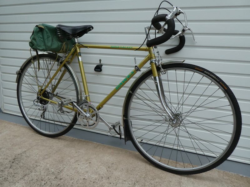 Dawes Super Galaxy 1980 Vintage Men's touring bike one owner from new, low miles