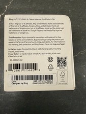 Ring Video Doorbell 2nd Gen Satin Nickel   Brand New Sealed