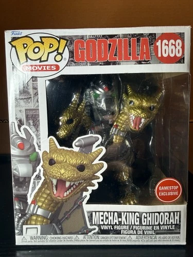 Funko Pop! Vinyl Super 6 in: Godzilla - Mecha-King Ghidora - GameStop...