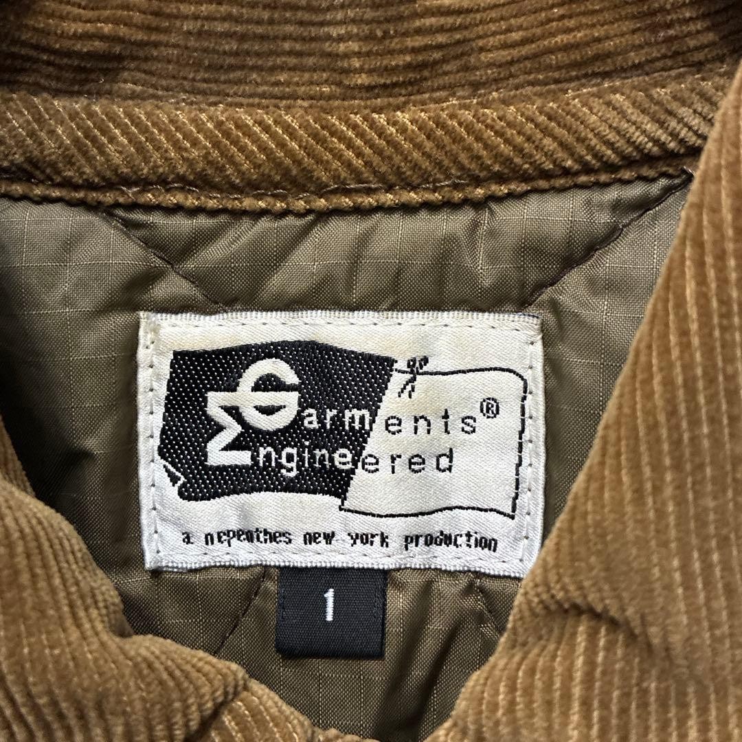 Engineered Garments Quilted Jacket Outer Khaki 1 - image 7