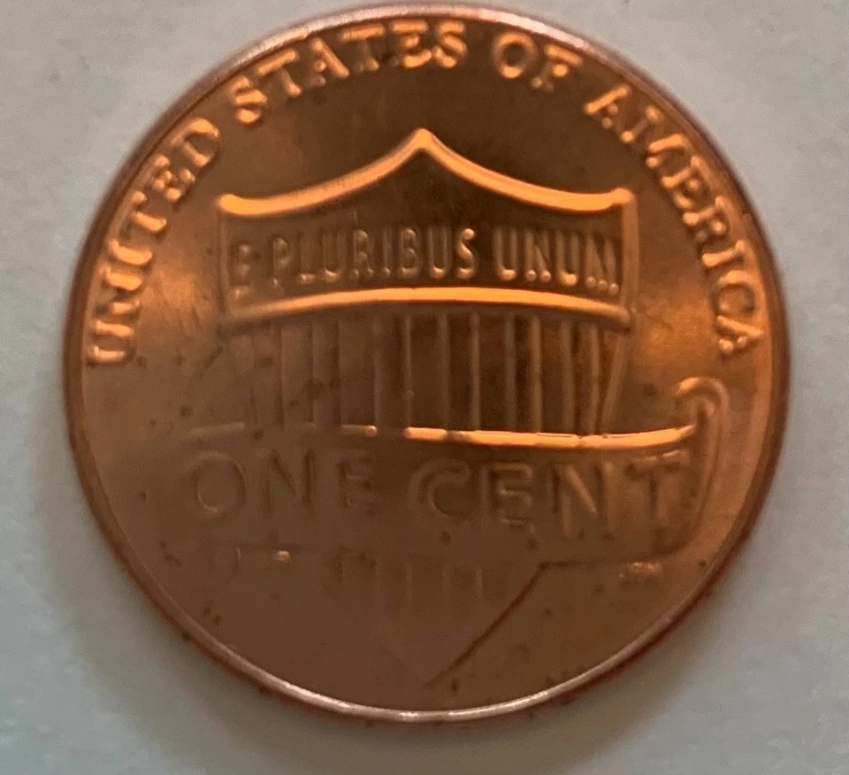 ⚜️⚜️2025 D Lincoln Shield Penny Major Errors DDO / DDR Brilliant Red  - Image 2 of 4